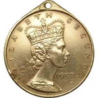 Medal - Elizabeth II Coronation; Mashava