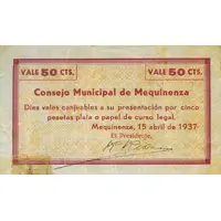 50 Céntimos Mequinenza