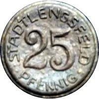 25 Pfennig - Stadtlengsfeld
