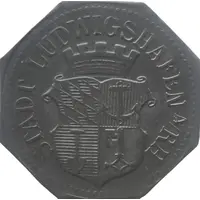 50 Pfennig - Ludwigshafen am Rhein