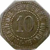 10 Pfennig - Muldenstein Muldensteiner Werke G.M.B.H.