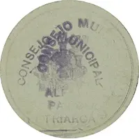 25 Céntimos Alfara del Patriarca