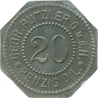 20 Pfennigs - Penzig Gebr. Putzler G.M.B.H.