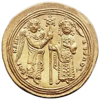 Histamenon Nomisma - Michael IV Saint Michael reverse