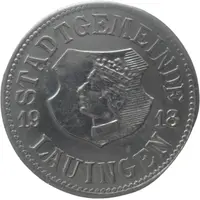 50 Pfennig - Lauingen