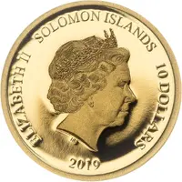 10 Dollars - Elizabeth II Commemorative 2€ Coin