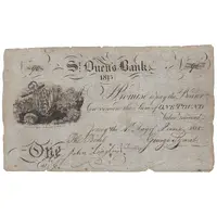 1 Pound St. Ouen's Bank
