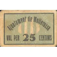 25 Céntimos Mollerussa