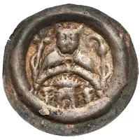 Denier Bracteate - Leszek the White Kraków mint