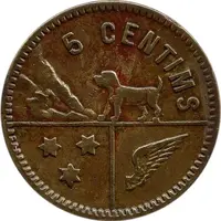 5 Centimos - Cooperativa Obrera Germanor Calellenca