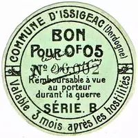 5 Centimes - Issigeac 24