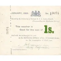 1 Shilling Siege of Mafeking