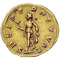 Aureus - Tetricus I SPEI PERPETVAE, Treveri