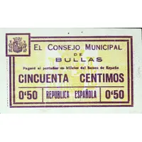 50 Céntimos Bullas
