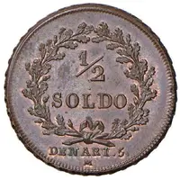 1/2 Soldo, 5 Denari - Napoleon