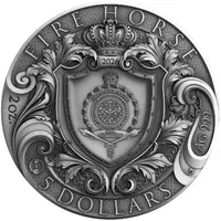 5 Dollars - Charles III Fire Horse