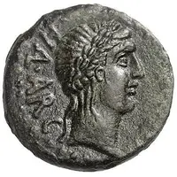 Æ20 - Augustus CAEC RVF IIVIR