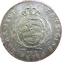 1 Conventionsthaler - Frederick August I