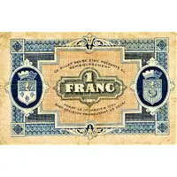 1 Franc - Chambre de Commerce de Gray et Vesoul 70