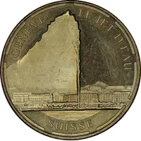 Token - Jet d'eau de Genève Monnaie de Paris