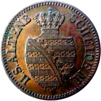 1 Pfennig - Ernest I