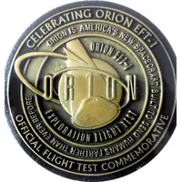Challenge coin - Orion EFT-1