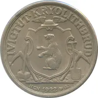 10 Kroner Ivigtut Cryolite Mining