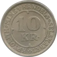 10 Kroner Ivigtut Cryolite Mining