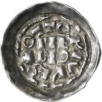 Denier - Otto I and Otto II Milan mint