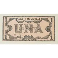 1 Peseta Tremp