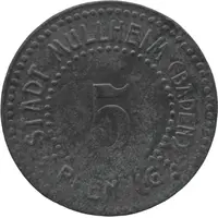 5 Pfennig - Müllheim