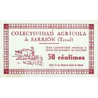 50 Céntimos Sarrión