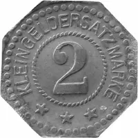 2 Pfennigs - Bremen Kaufhaus Julius Bamberger