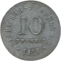 10 Pfennig - Weissenfels an der Saale
