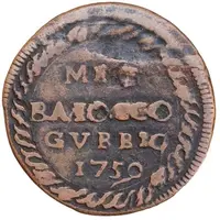 1/2 Baiocco - Clement XIII