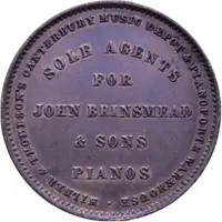 1 Penny - Milner and Thompson Small Series - Christchurch