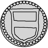 1 Penning - Frederik I Visby