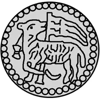 1 Penning - Frederik I Visby