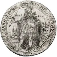 2 Thalers - Dorothea Centennial of the Reformation