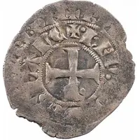 Groschen with embattled castle - Henry of Lancaster