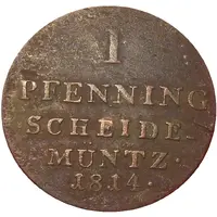 1 Pfenning - George III