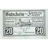 20 Heller Burgschleinitz