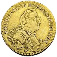 1/2 Friedrich d'Or - Frederick II