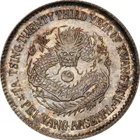 2 Jiao - Guangxu Pei Yang Arsenal, type 2