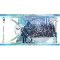 10 Pounds - Elizabeth II Great Siege of Gibraltar