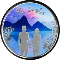 2 Dollars - Elizabeth II Couple, Colourized