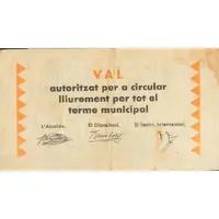 1 Peseta Caldes de Malavella