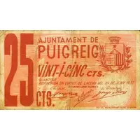 25 Céntimos Puigreig