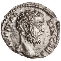 Denarius - Clodius Albinus PROVID AVG COS, Providentia