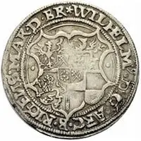 1/2 Mark - Heinrich von Galen and Wilhelm von Brandenburg Riga, detached crosses